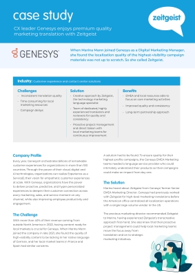Genesys Case Study thumbnail
